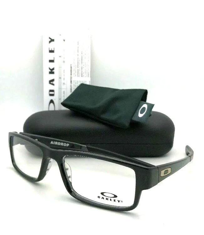 Oakley Airdrop Eyeglasses OX8046-0255 Black Ink Frames Clear Lens 55-18-143