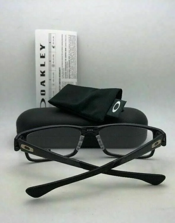 Oakley Airdrop Eyeglasses OX8046-0255 Black Ink Frames Clear Lens 55-18-143 4