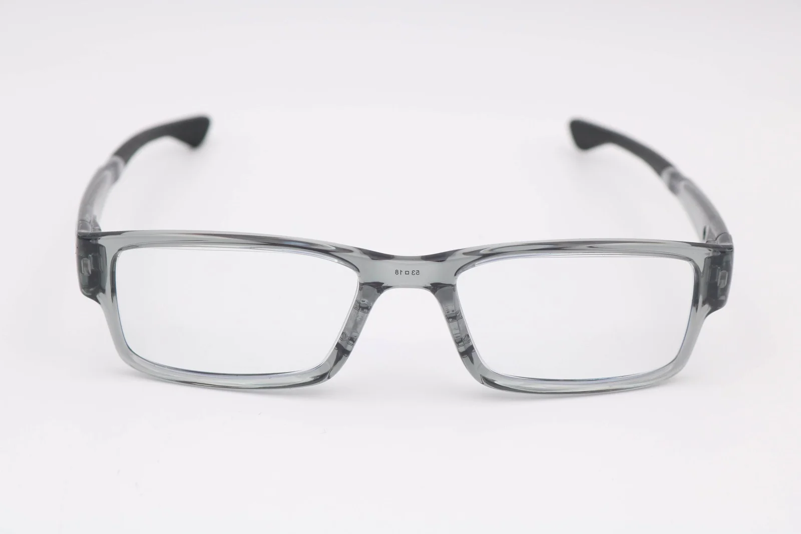 Oakley Airdrop Gray Rectangle Eyeglasses Frames ox8046-0353 53-18-143