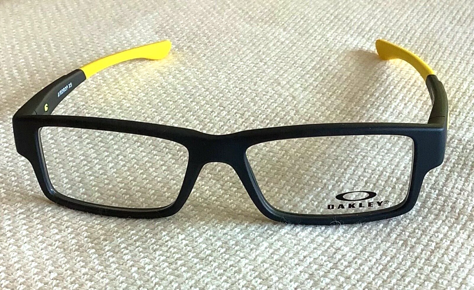 Oakley Airdrop XS Eyeglasses OY8003-0648 Steel Color Frames Clear Lens 4